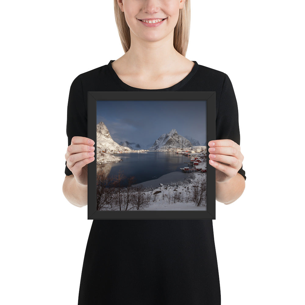 Norwegian Village Framed poster