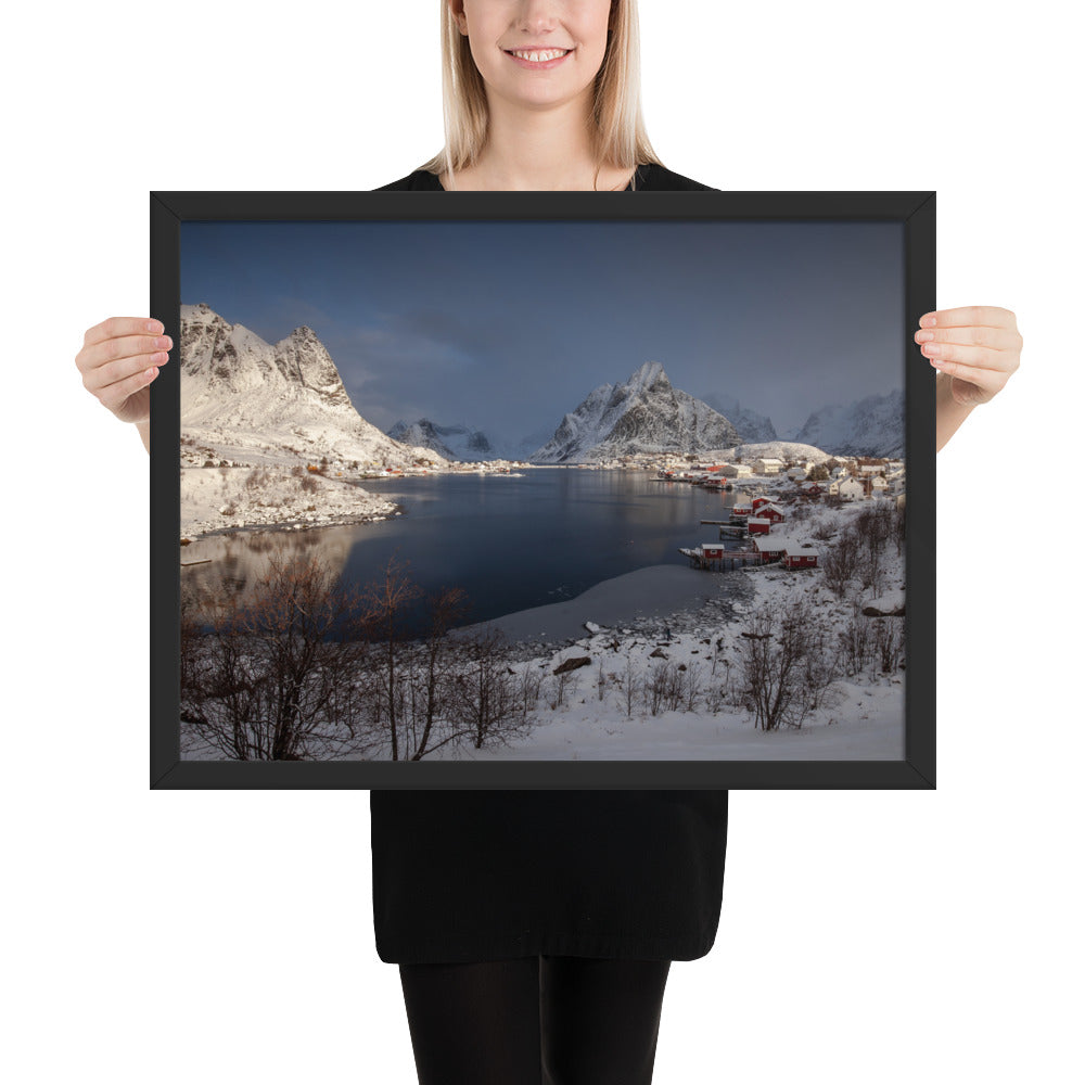 Norwegian Village Framed poster