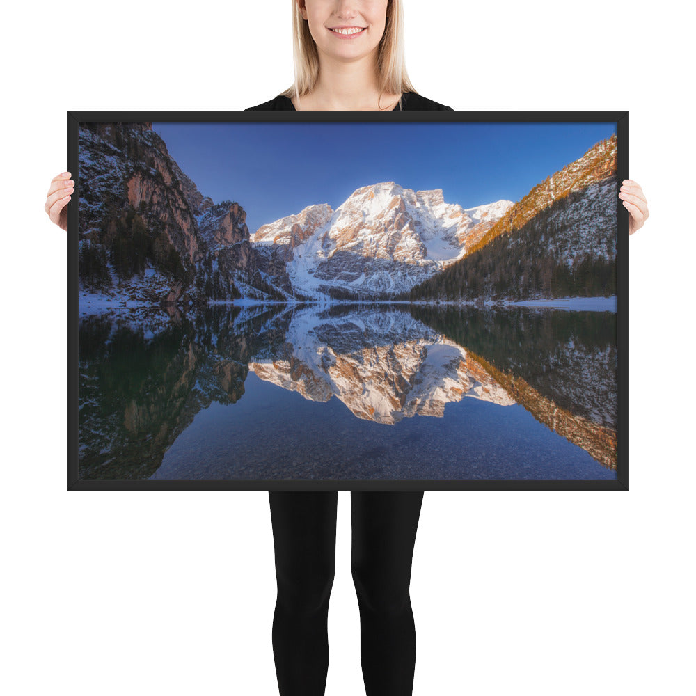 Lake Braises Framed poster