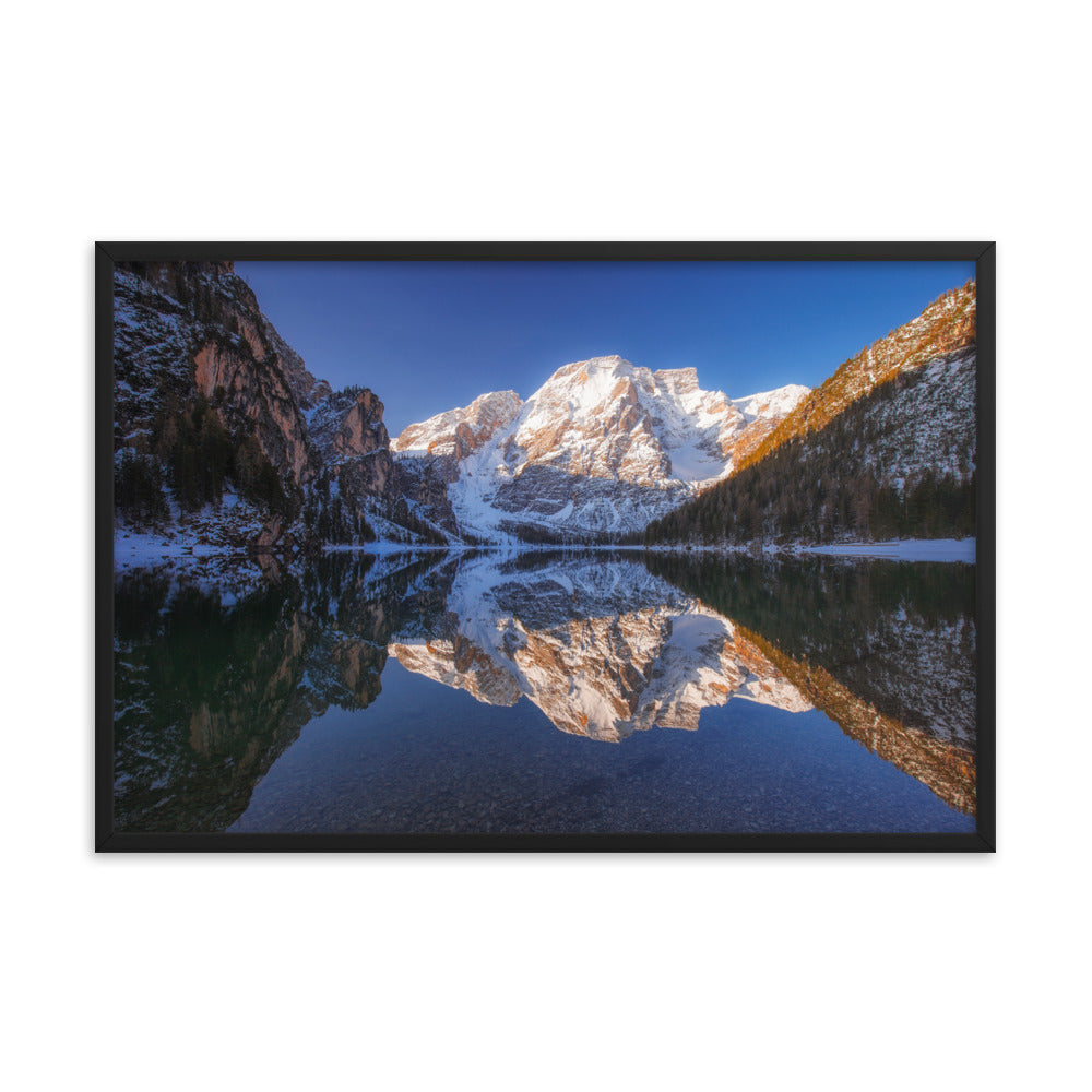 Lake Braises Framed poster