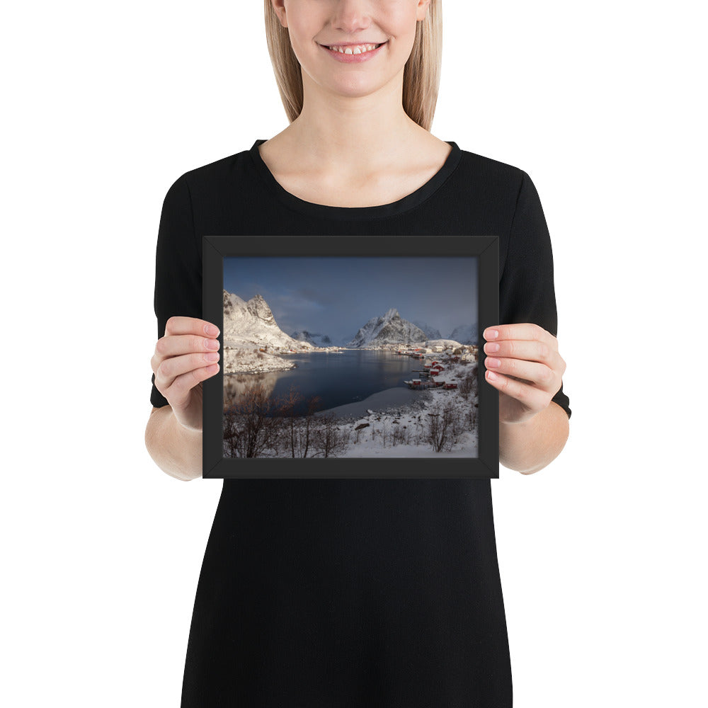 Norwegian Village Framed poster