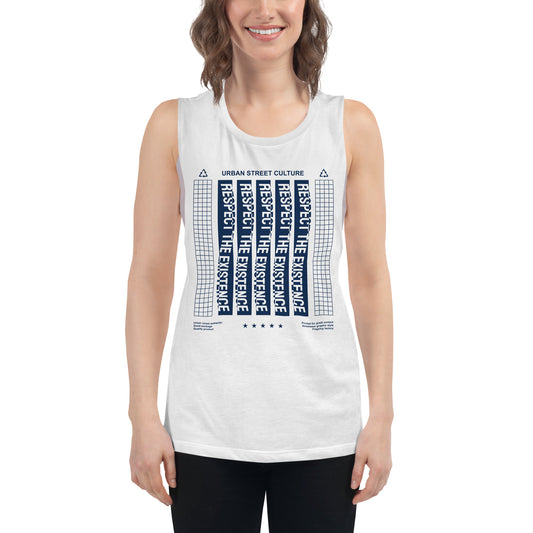 Respect The Existence Ladies’ Muscle Tank