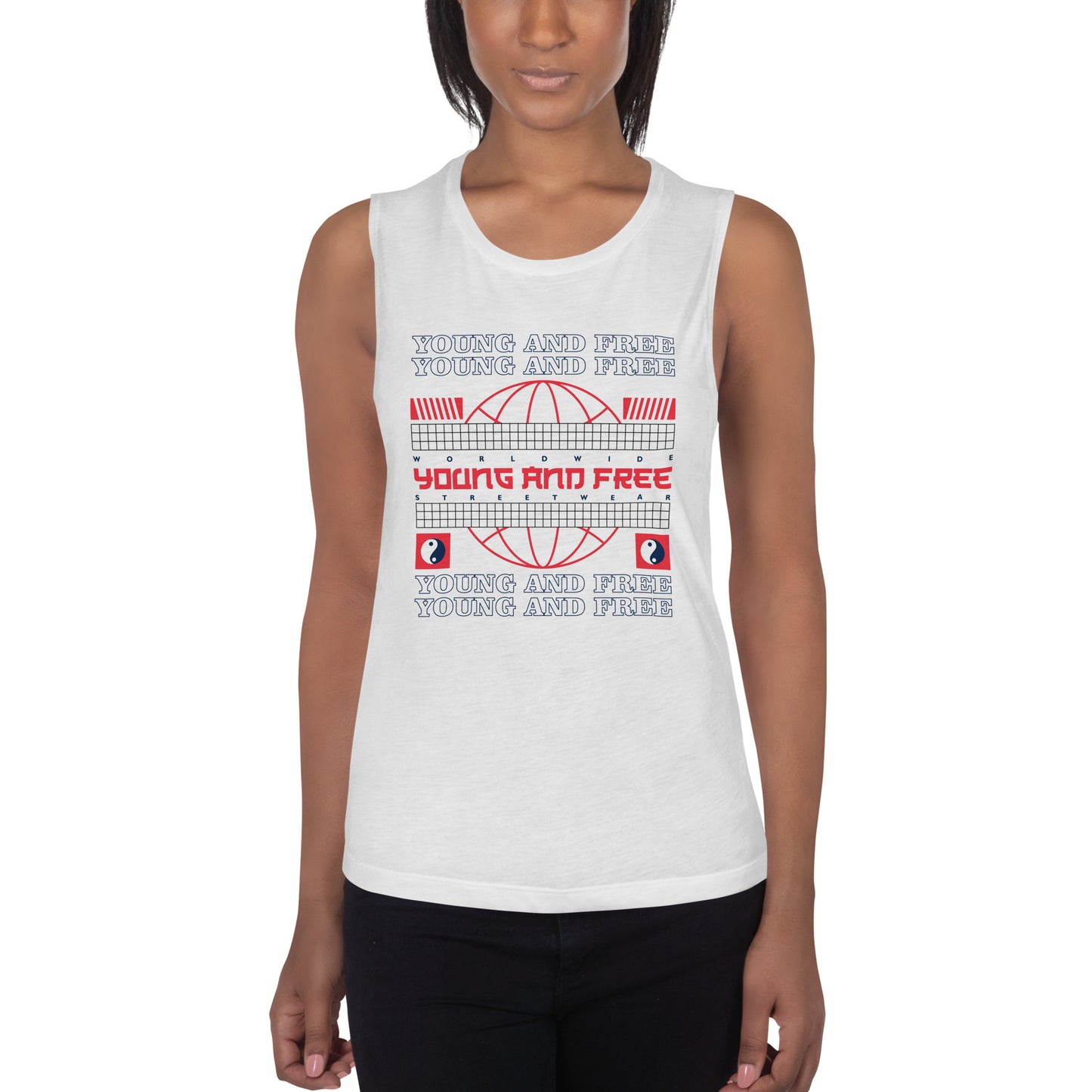 Young And Free Ladies’ Muscle Tank